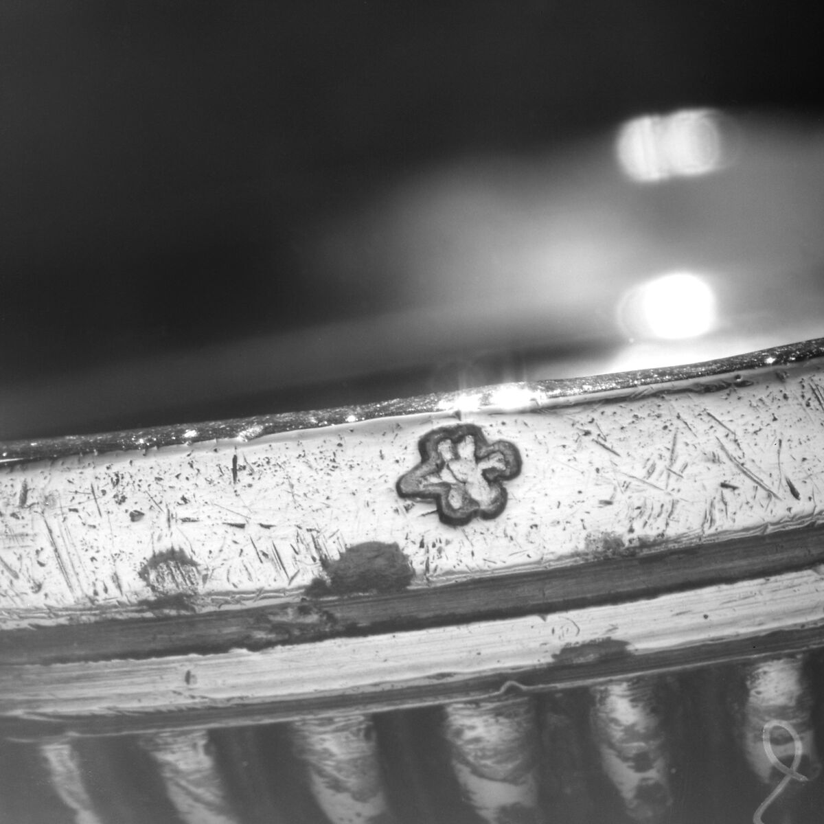 Egg cup, Robert Mothé (master 1704), Silver, French, Paris