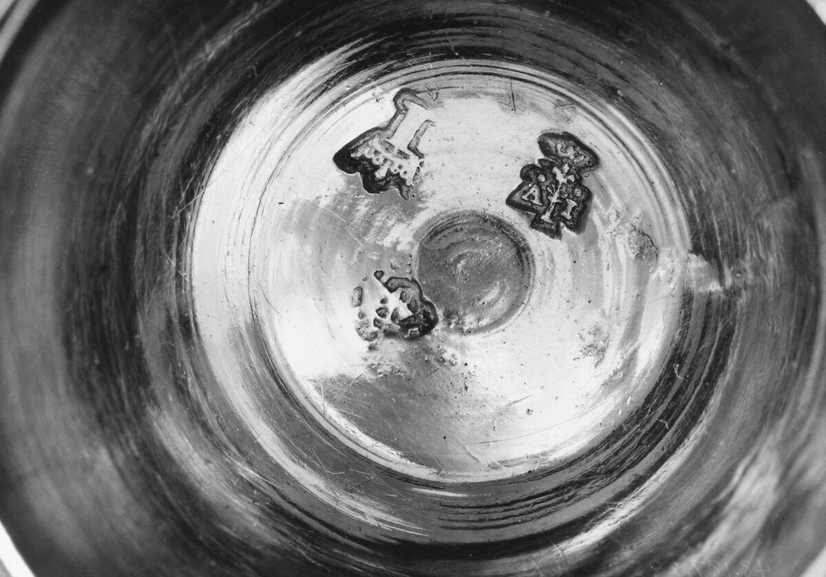 Egg cup, Aymé (Edme) Joubert (master 1703, died between 1741 and 1747), Silver, French, Paris