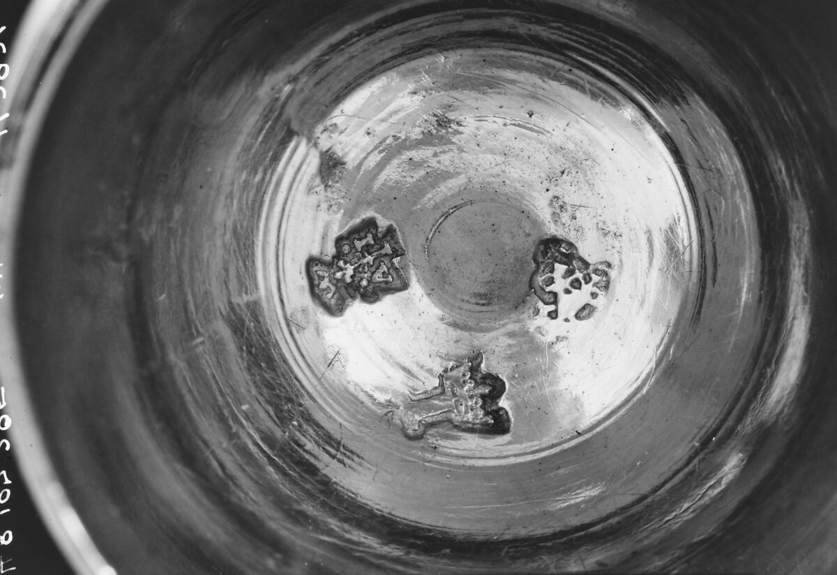 Egg cup, Aymé (Edme) Joubert (master 1703, died between 1741 and 1747), Silver, French, Paris