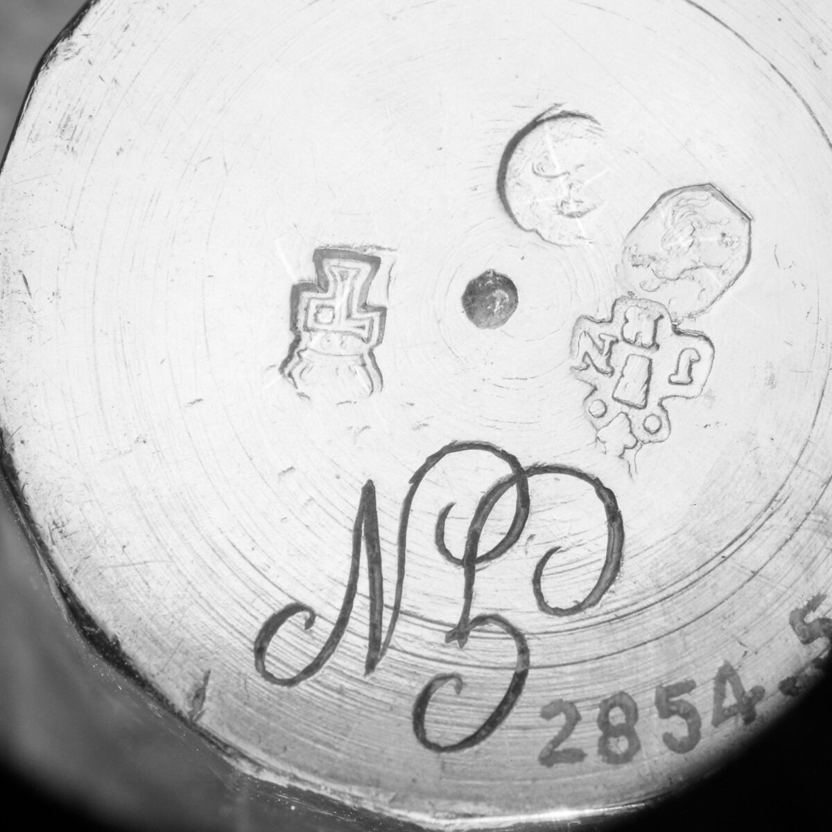 Set of six liqueur cups, Jean-Nicolas Boulanger (master 1783, active 1806), Silver, French, Paris