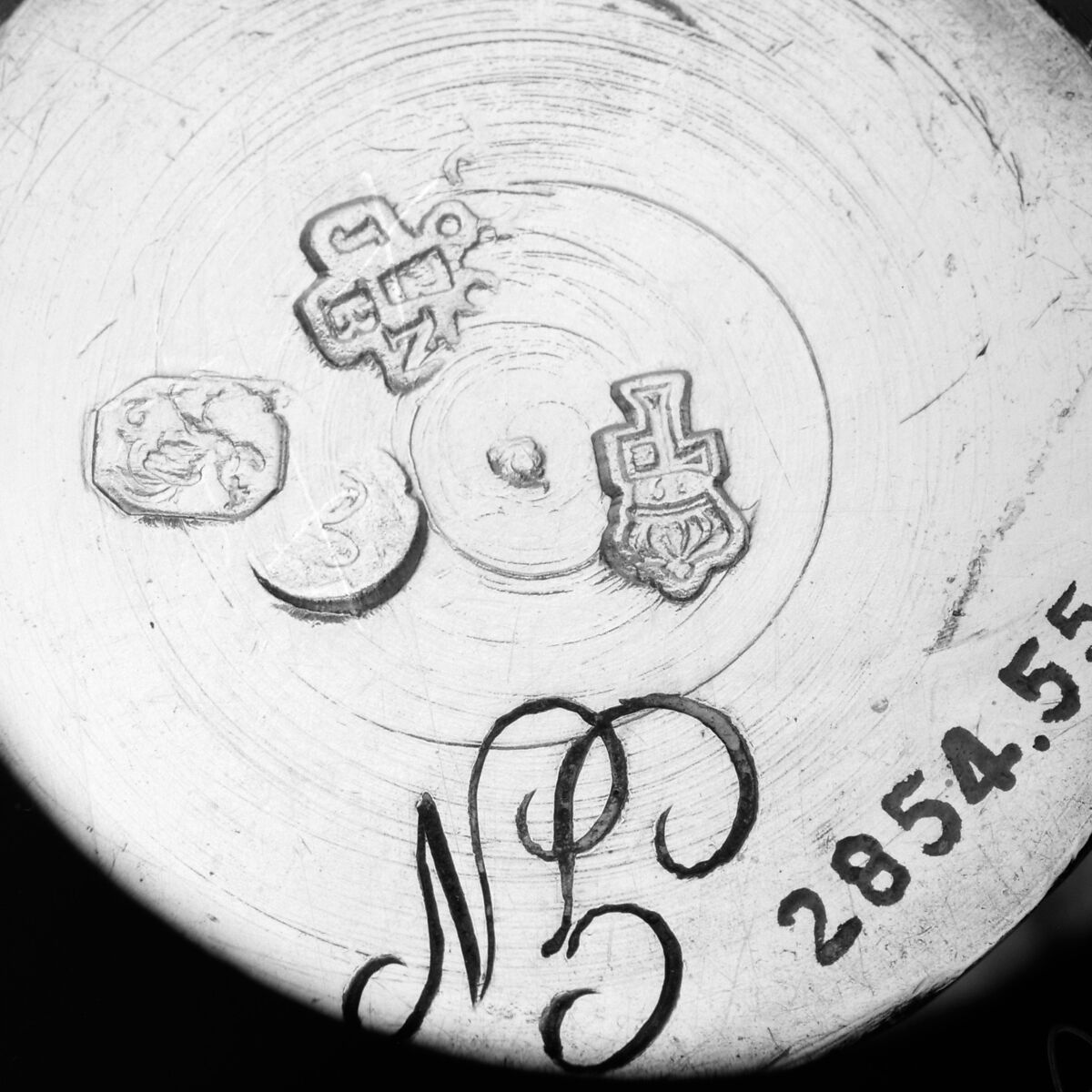 Set of six liqueur cups, Jean-Nicolas Boulanger (master 1783, active 1806), Silver, French, Paris