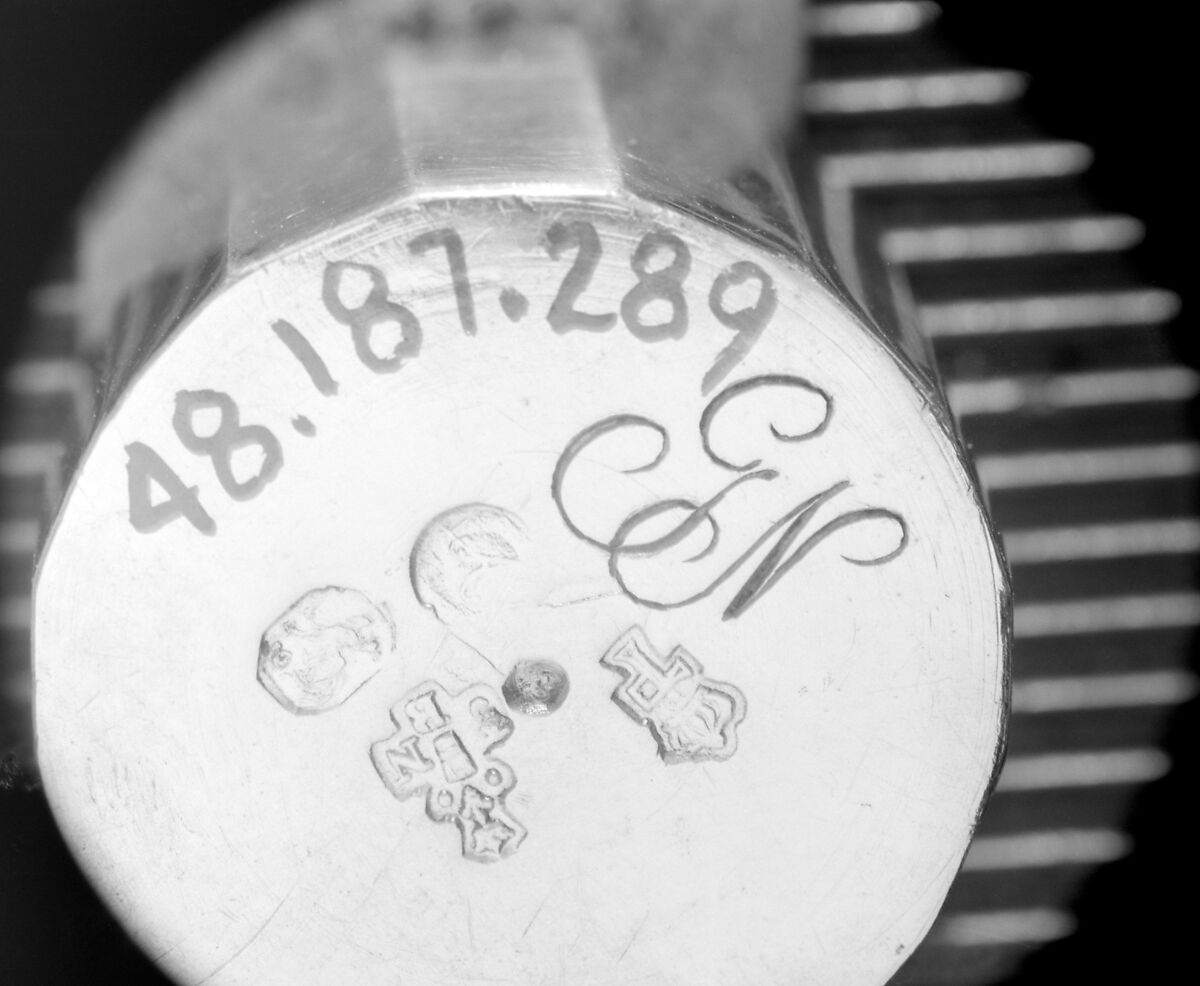 Set of six liqueur cups, Jean-Nicolas Boulanger (master 1783, active 1806), Silver, French, Paris