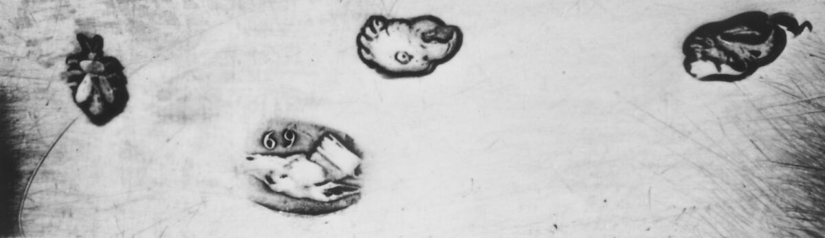 Set of three liqueur cups, Jean-François Roumier (master 1788, recorded 1793), Silver, French, Paris