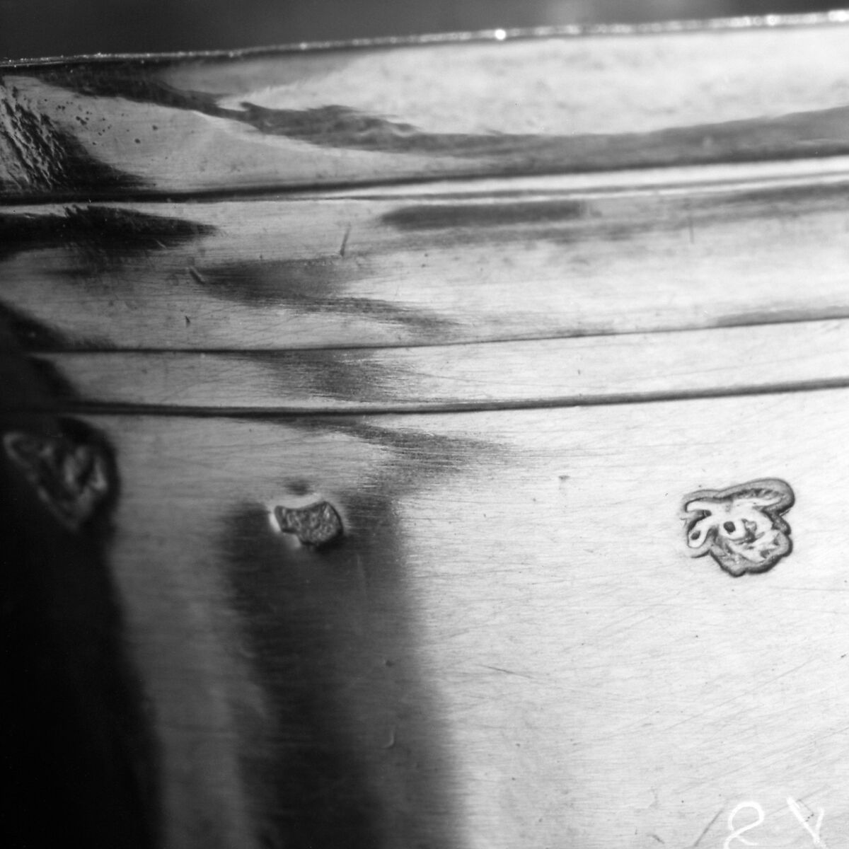 Set of six liqueur cups, Jean-Louis La Cour (master 1737, died 1768), Silver, French, Paris