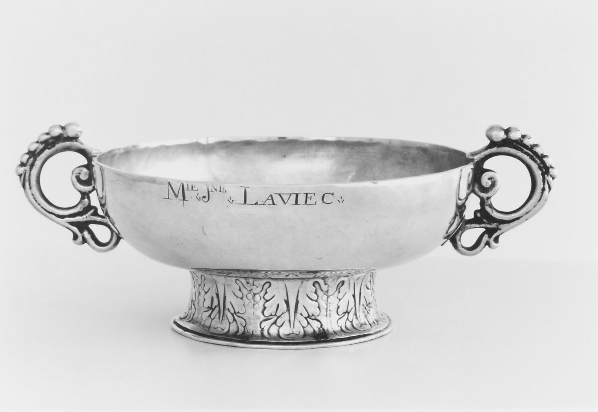 Collection cup, Silver, French, possibly Saint-Pol-de-Léon and Tréguier (Morlaix) (Rennes Mint) 