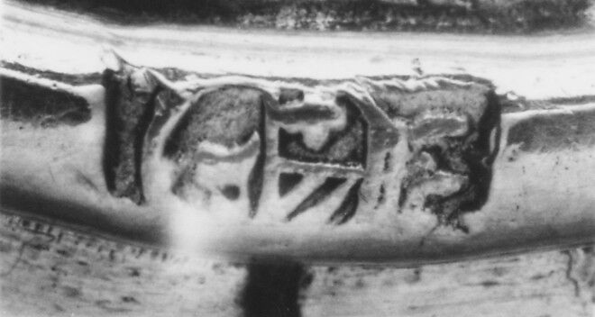 Wine taster, E.G.D., Silver, French, Chalon-sur-Saône or Mâcon (Dijon Mint)