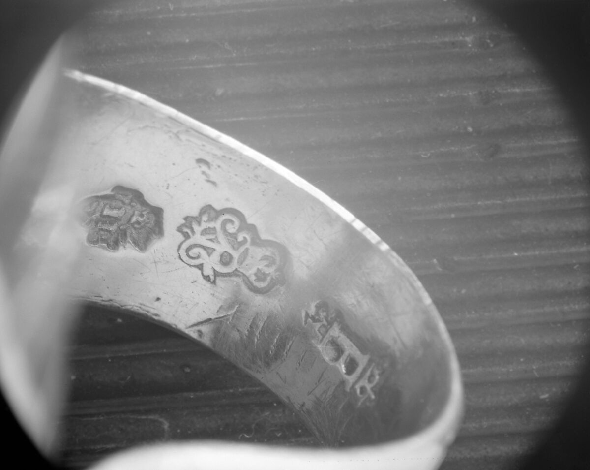 Wine taster, Jacques Hanappier (master 1730), Silver, French, Orléans