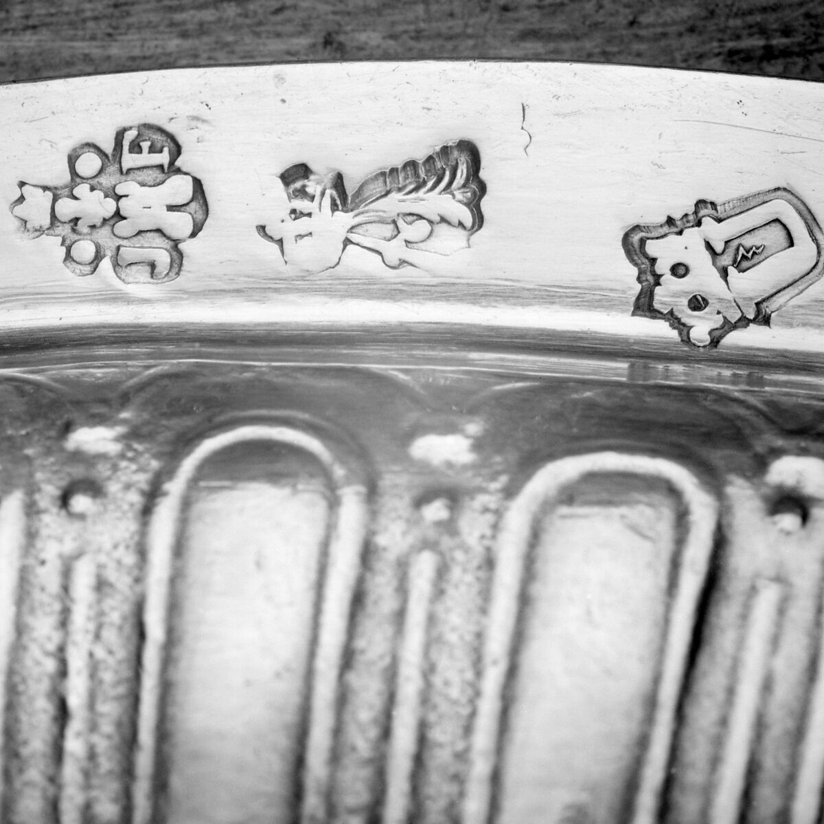 Tray, Jacques Favre (master 1774, recorded 1793), Silver, French, Paris