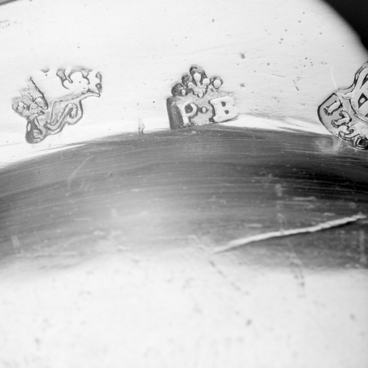 Plate, Pierre Bernard (master 1728), Gilded silver, French, Marseilles (Aix Mint)