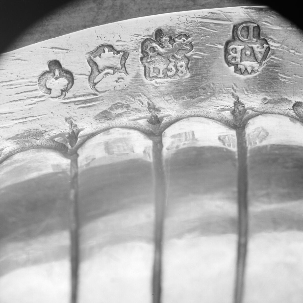 Dish, Antoine Bertrand (master 1759), Silver, French, Draguignan (Aix Mint)