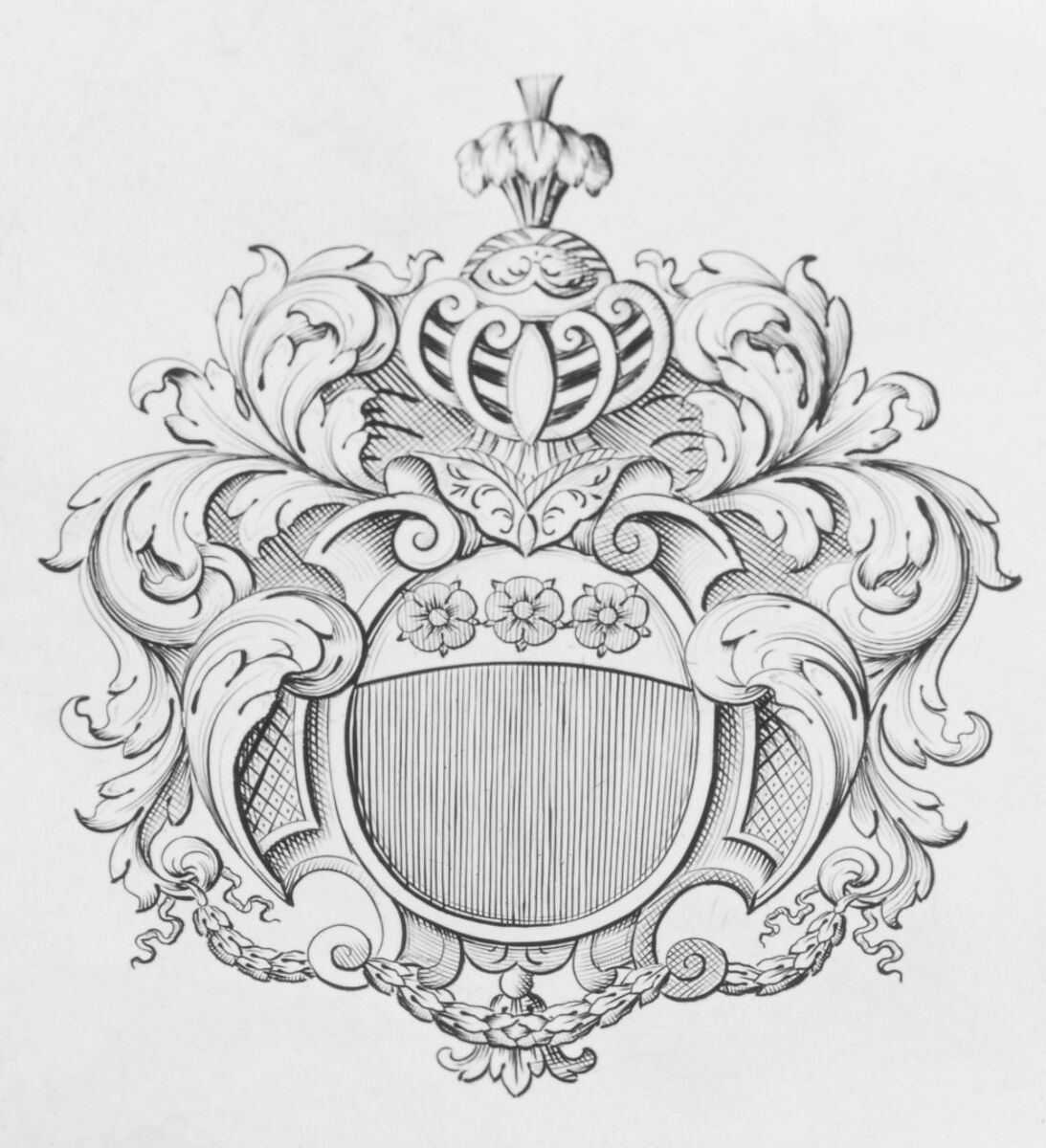 Salver, Attributed to Jean-Joseph Giraud (master 1707, retired 1751), Silver, French, Marseilles (Aix Mint)