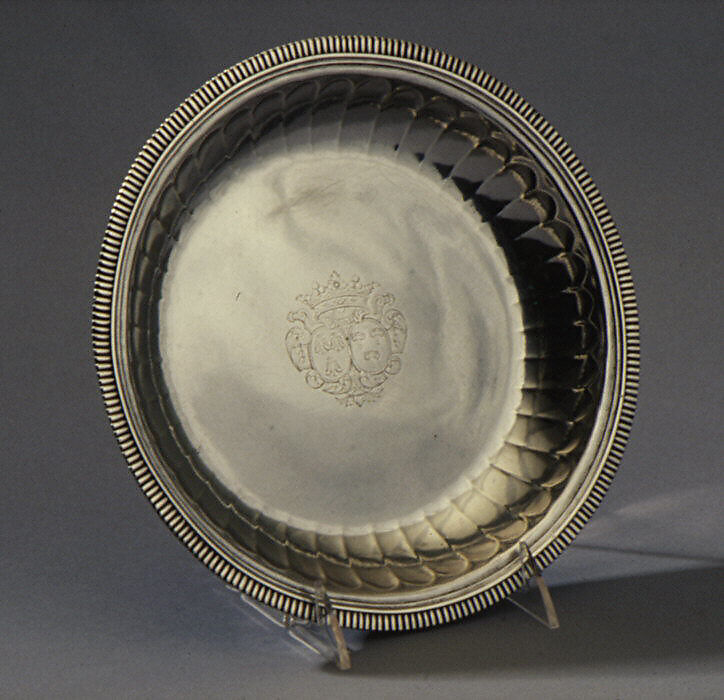 Dish (one of a pair), Jérôme Rebillé (1685–1740, master 1717), Silver, French, Rennes 