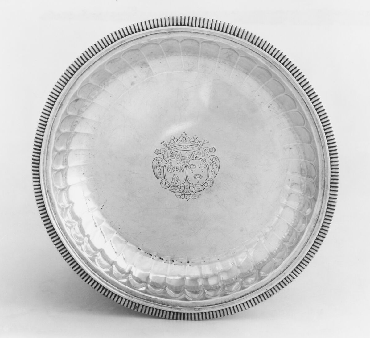 Dish (one of a pair), Jérôme Rebillé (1685–1740, master 1717), Silver, French, Rennes