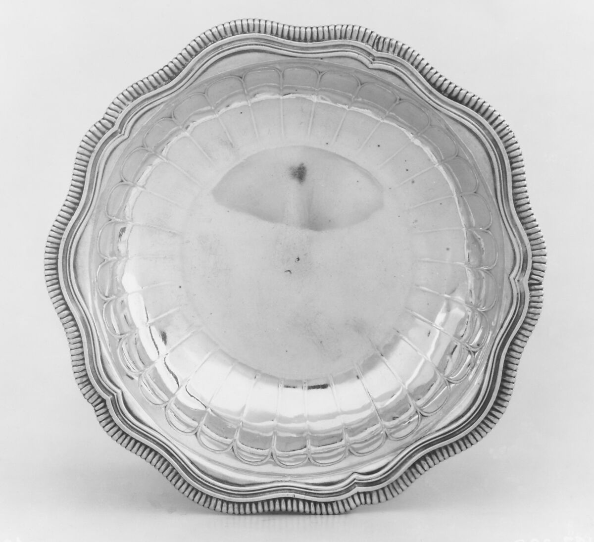 Dish, Probably I.B., Silver, French, Bayonne 