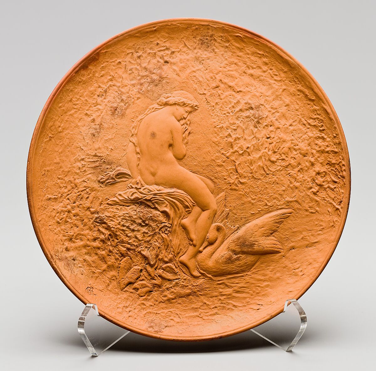 Plaque, Caroline H. Rimmer (1851–1918), Earthenware, American 