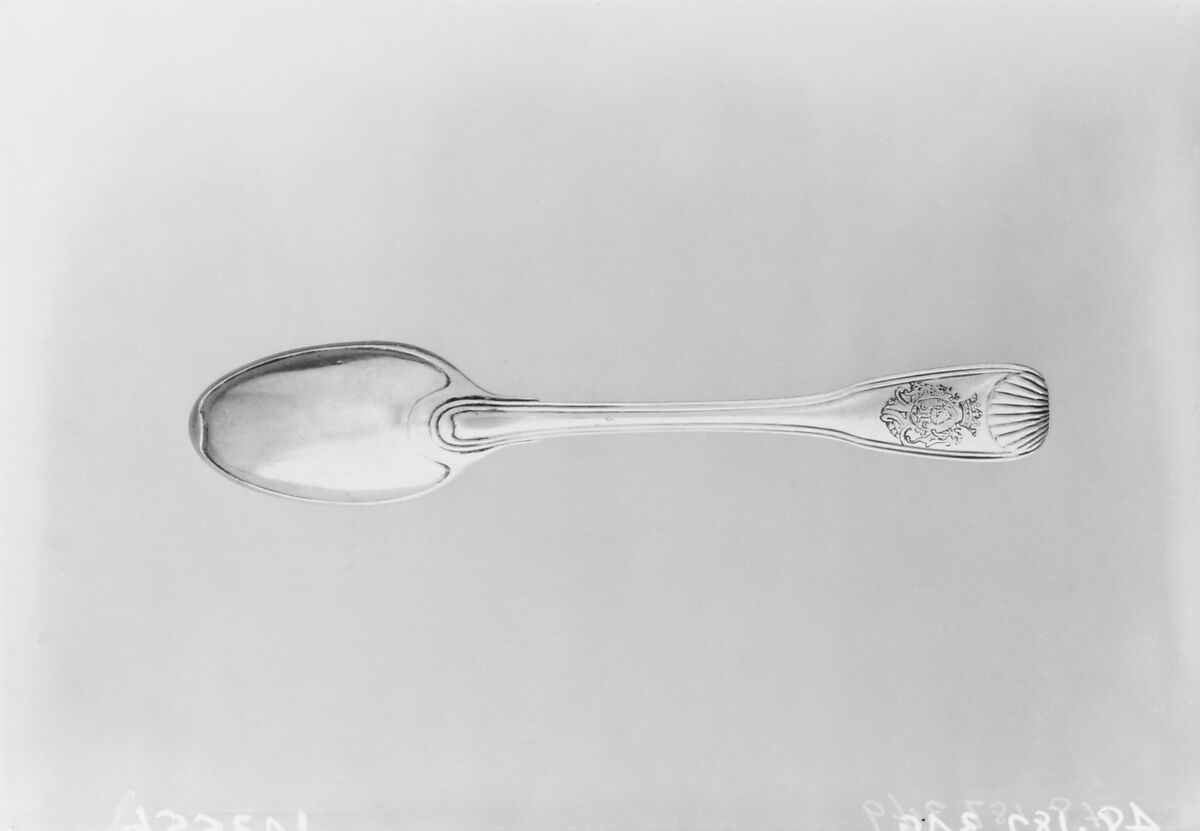 Spoons (two of three), Silver gilt, French, possibly Strasbourg