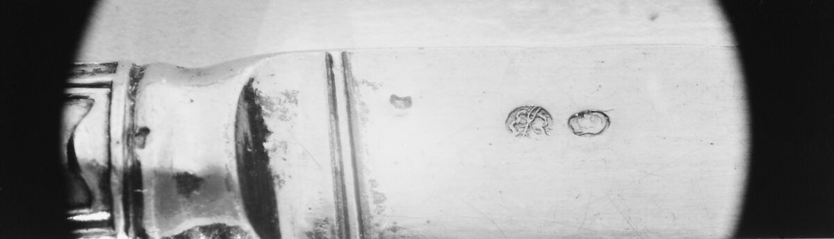 Knife (one of three), François Charles Gavet (French, appointed as cutler to the king 1782, died 1840), Silver gilt, French, Paris