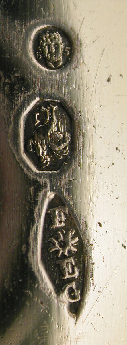 Knife (one of three), François Charles Gavet (French, appointed as cutler to the king 1782, died 1840), Silver gilt, French, Paris