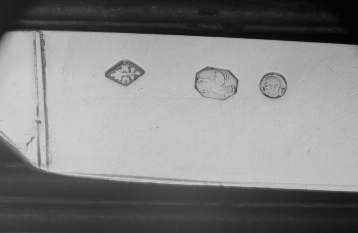 Knife (one of a composed set), Mathieu Carrère (active 1799/1800–1817), Silver, French, Paris