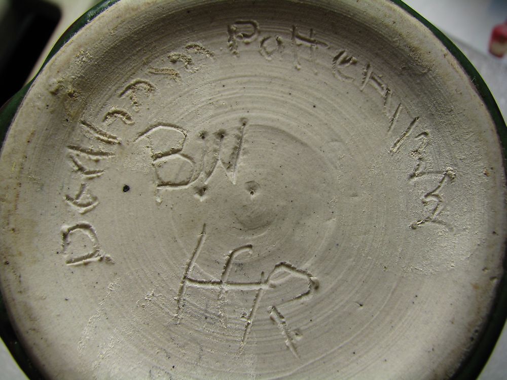 Vase, Dedham Pottery (1895–1943), Stoneware, American