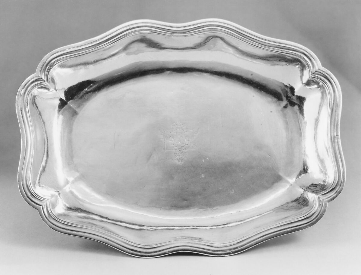 Dish (part of a service), François Thomas Germain (French, Paris 1726–1791 Paris, master 1748), Silver, French, Paris 