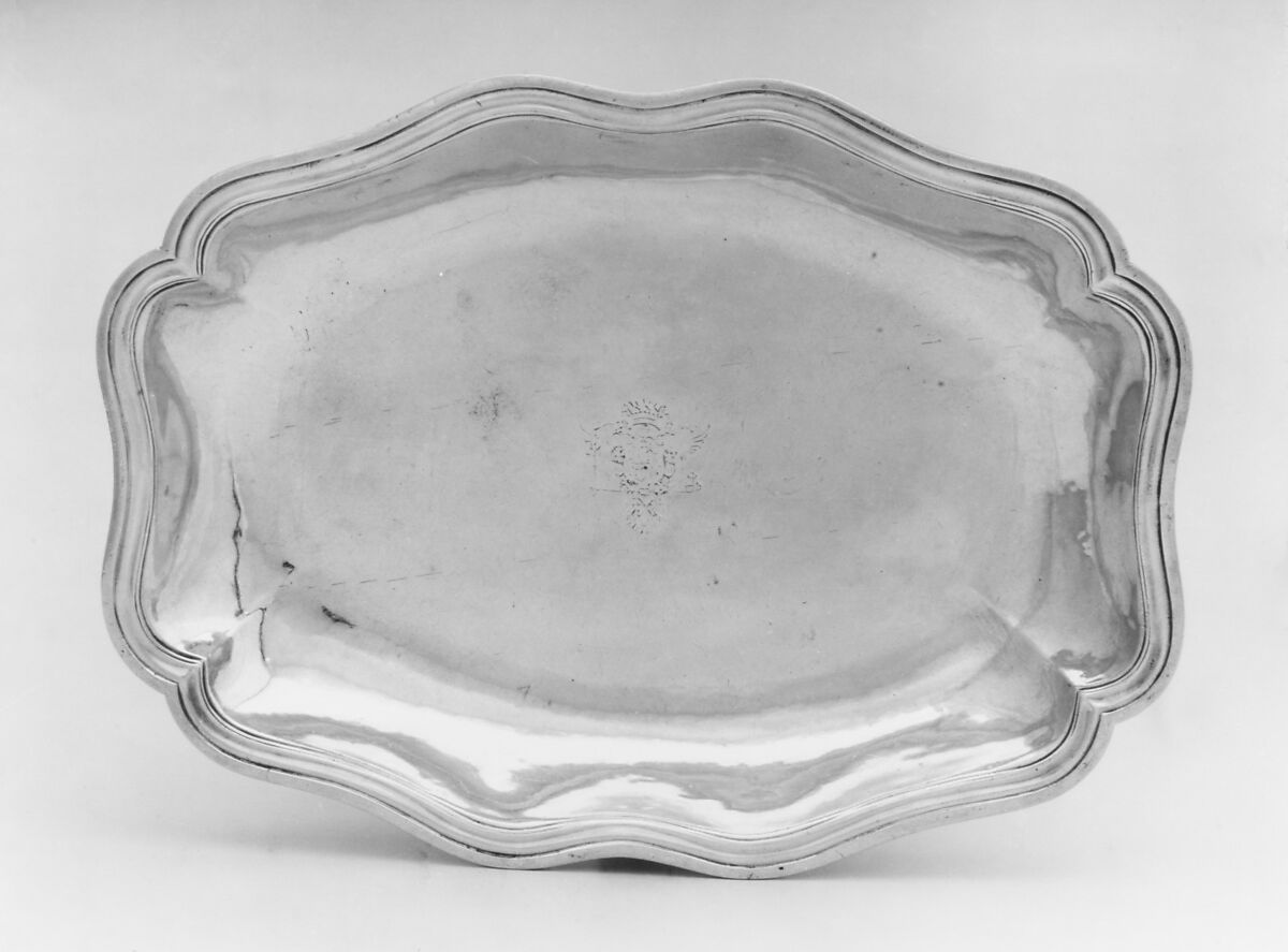 Dish (part of a service), François Thomas Germain (French, Paris 1726–1791 Paris, master 1748), Silver, French, Paris