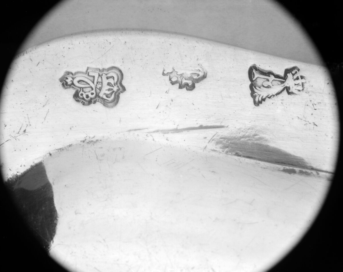 Platter (one of a set, of graduated sizes), Jacques Bernier (master 1781, recorded 1793), Silver, French, Paris