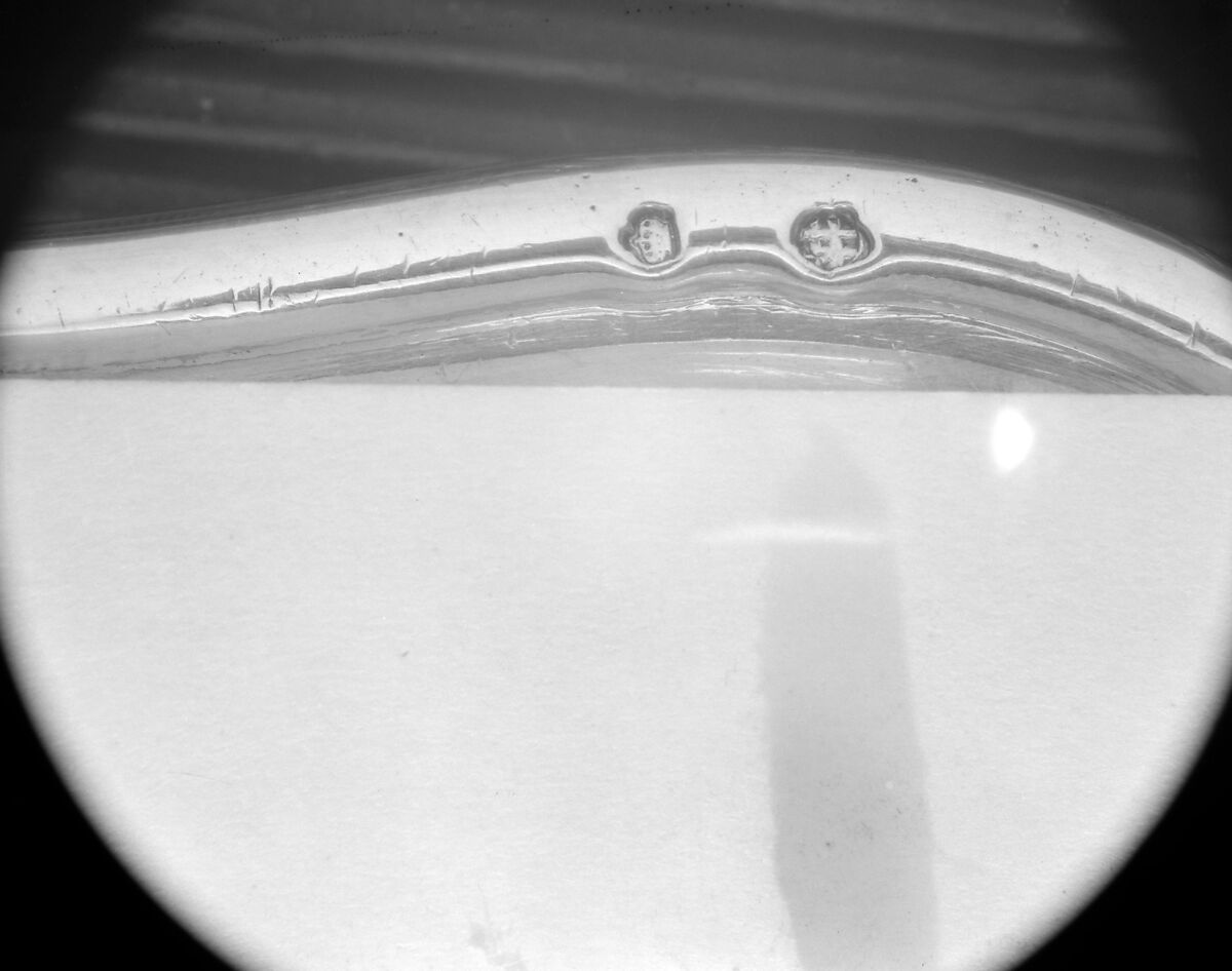 Plate (one of a set of two of graduated size), Edme-Pierre Balzac (1705–ca. 1786, master 1739, recorded 1781), Silver, French, Paris