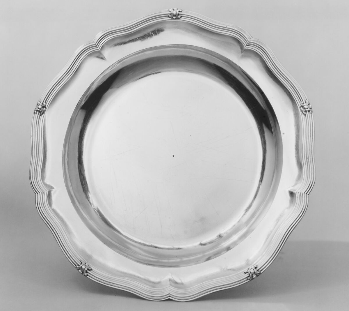 Dish, Edme-Pierre Balzac (1705–ca. 1786, master 1739, recorded 1781), Silver, French, Paris