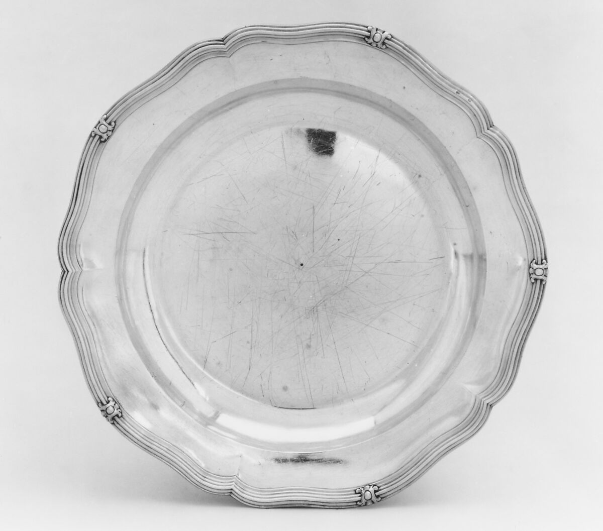 Dish, Edme-Pierre Balzac (1705–ca. 1786, master 1739, recorded 1781), Silver, French, Paris