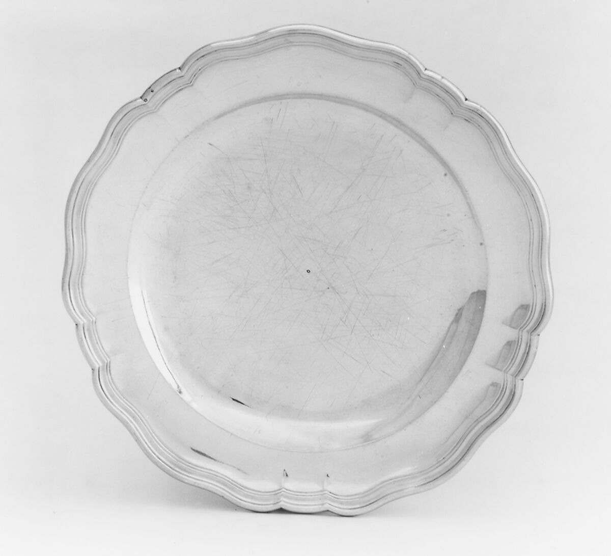 Plate, Edme-Pierre Balzac (1705–ca. 1786, master 1739, recorded 1781), Silver, French, Paris 