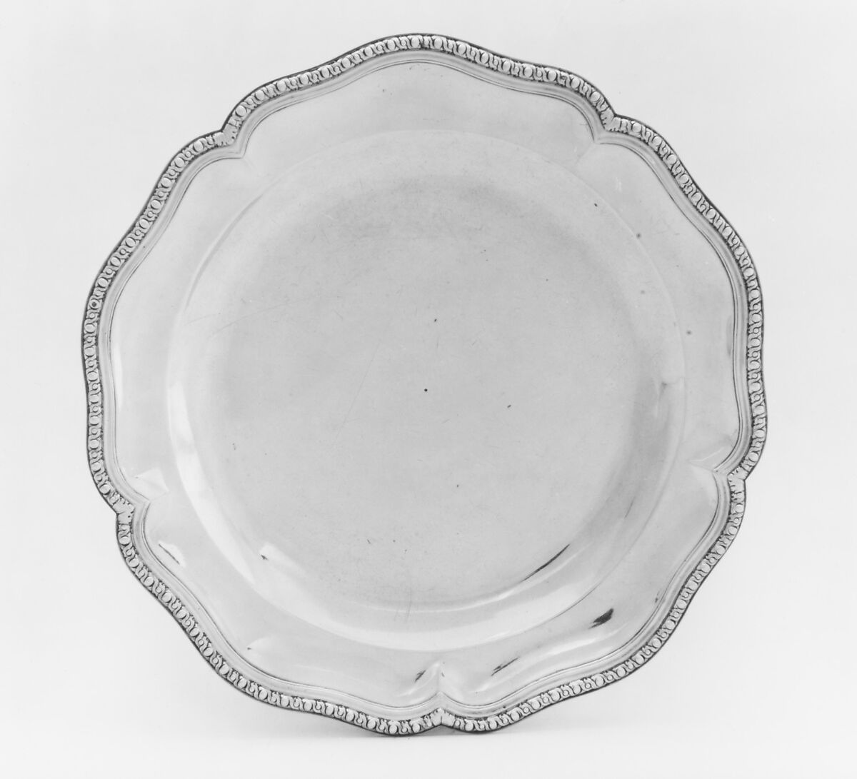 Plate, Nicolas-Clément Valliêres (master 1732, retired 1775, recorded 1781), Silver, French, Paris