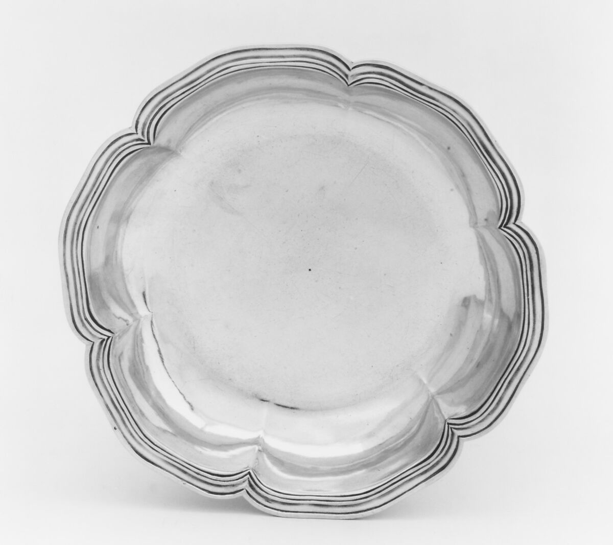 Dish, Paul Segay (master at Libourne 1760, master at Bordeaux 1767, active 1781), Silver, French, Bordeaux