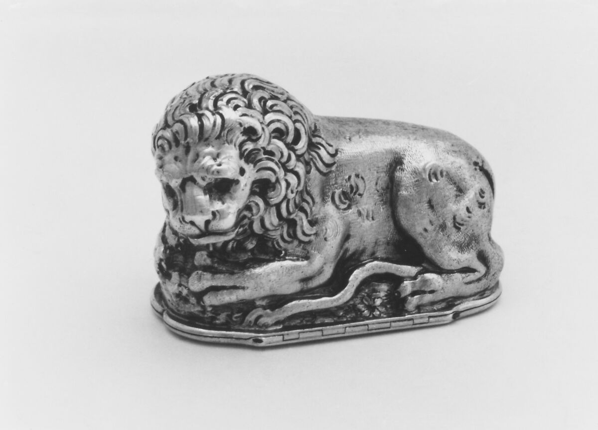 Snuffbox, J.P., Silver, French, Paris 