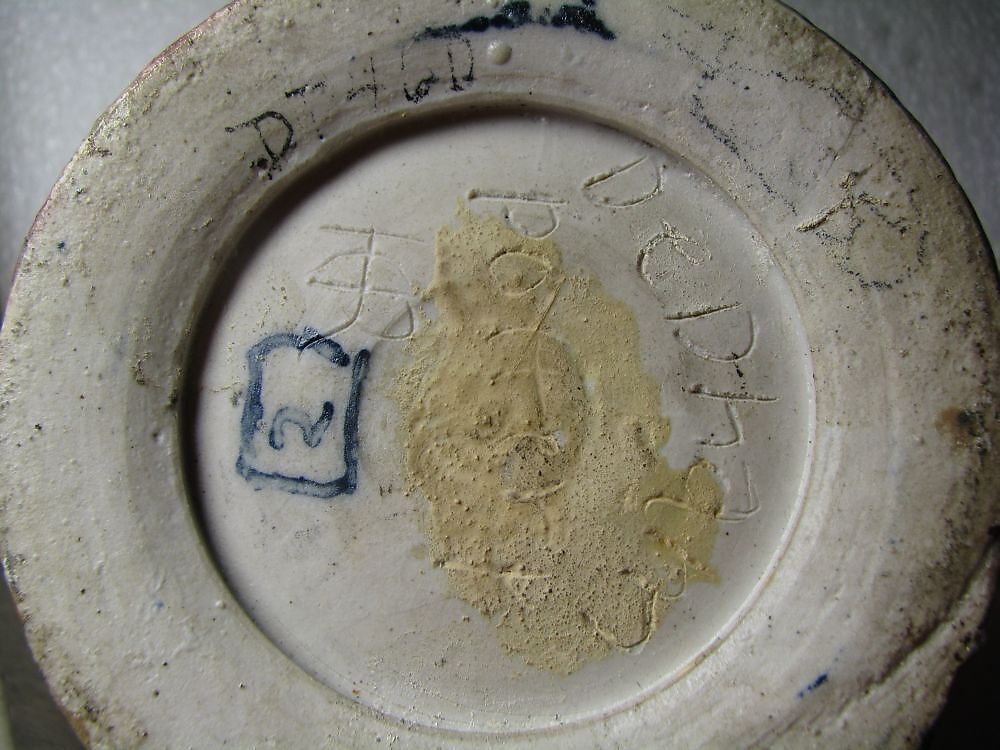 Vase, Dedham Pottery (1895–1943), Stoneware, American