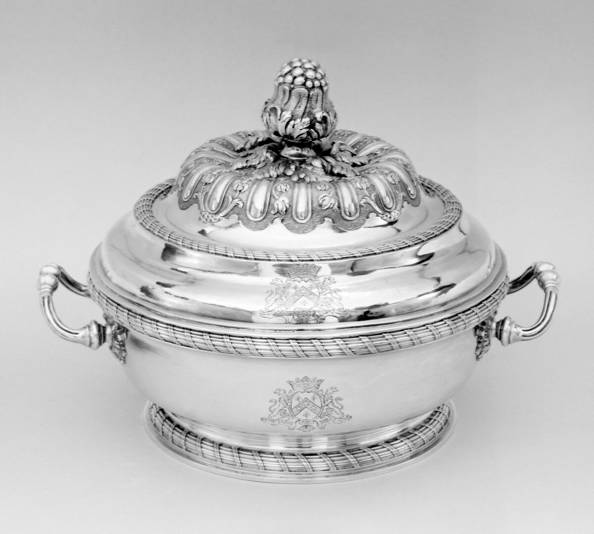 Tureen, Attributed to Jean-Louis Bertrand (warden 1748), Silver, French, Metz