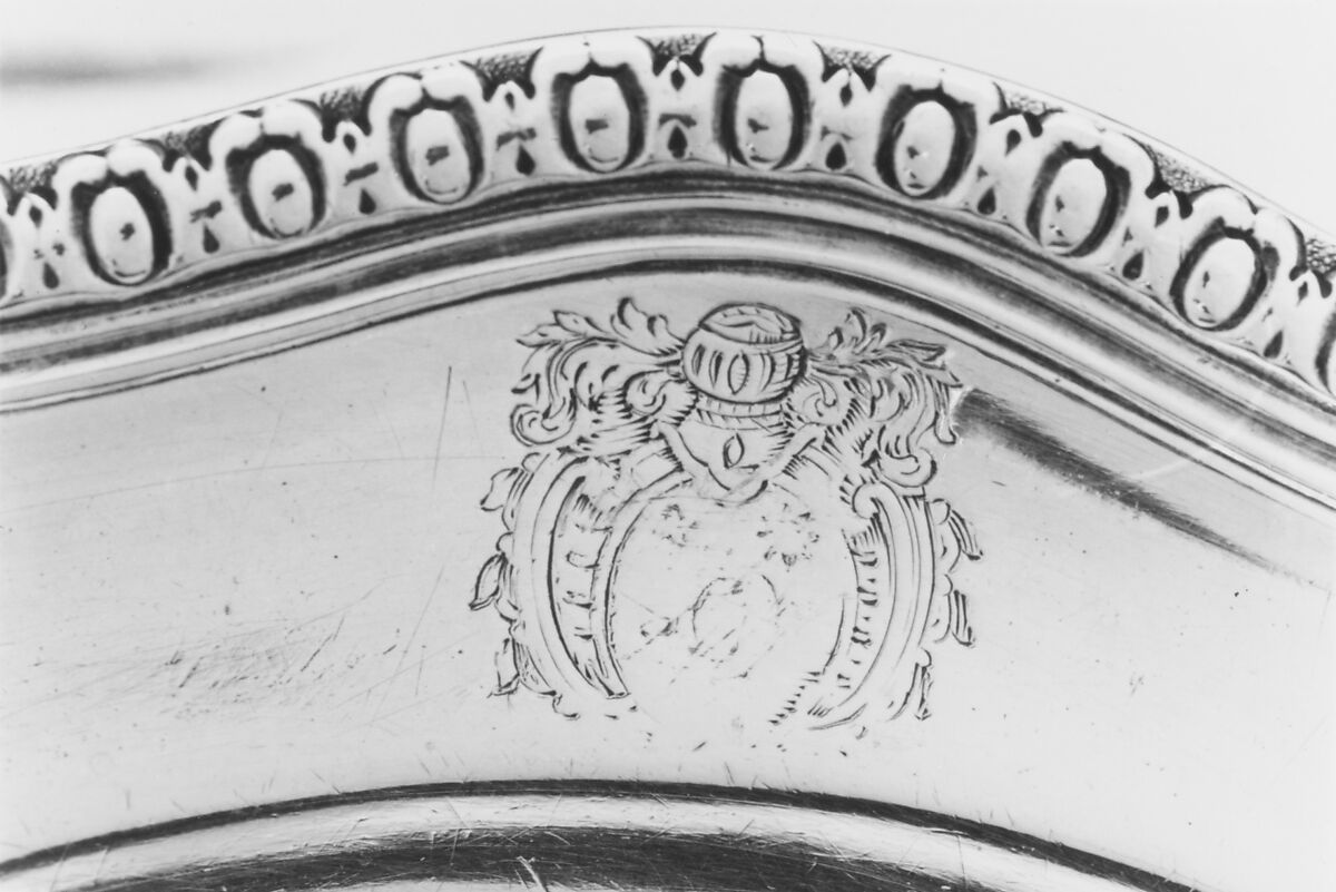 Plate, Silver, French, Paris