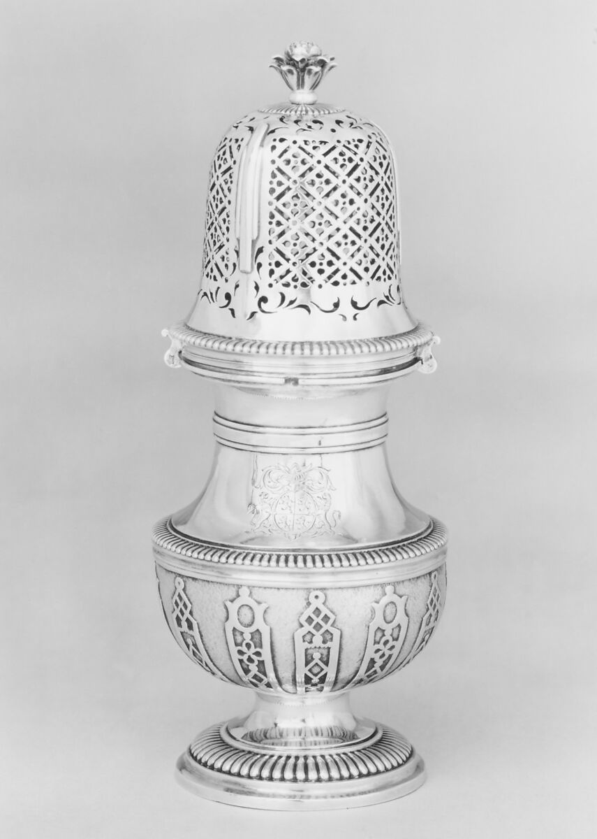 Sugar caster, Jean Lacère (Lasserre), père (master 1701, died 1756), Silver, French, Toulouse 