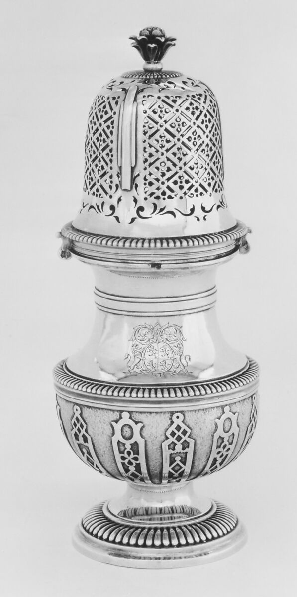 Sugar caster, Jean Lacère (Lasserre), père (master 1701, died 1756), Silver, French, Toulouse