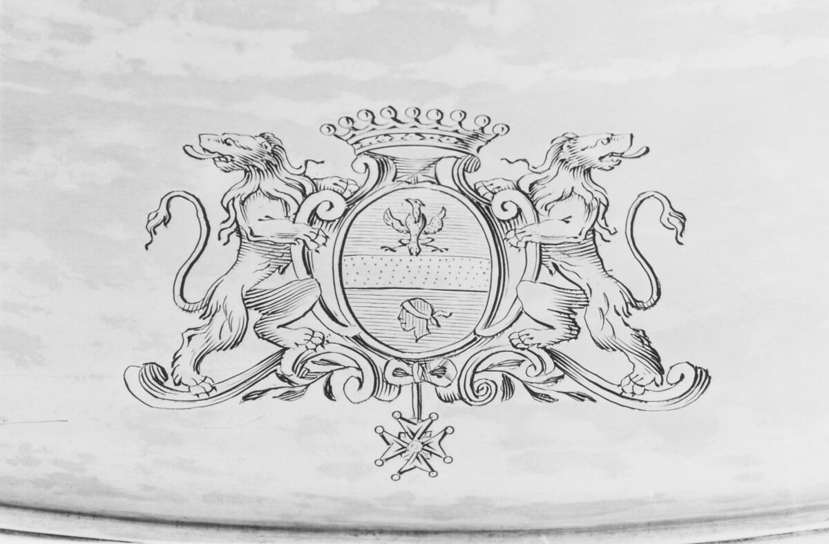 Tureen with cover, Joseph-Pierre-Jacques Duguay (born 1724, master 1756, recorded 1793), Silver, French, Paris