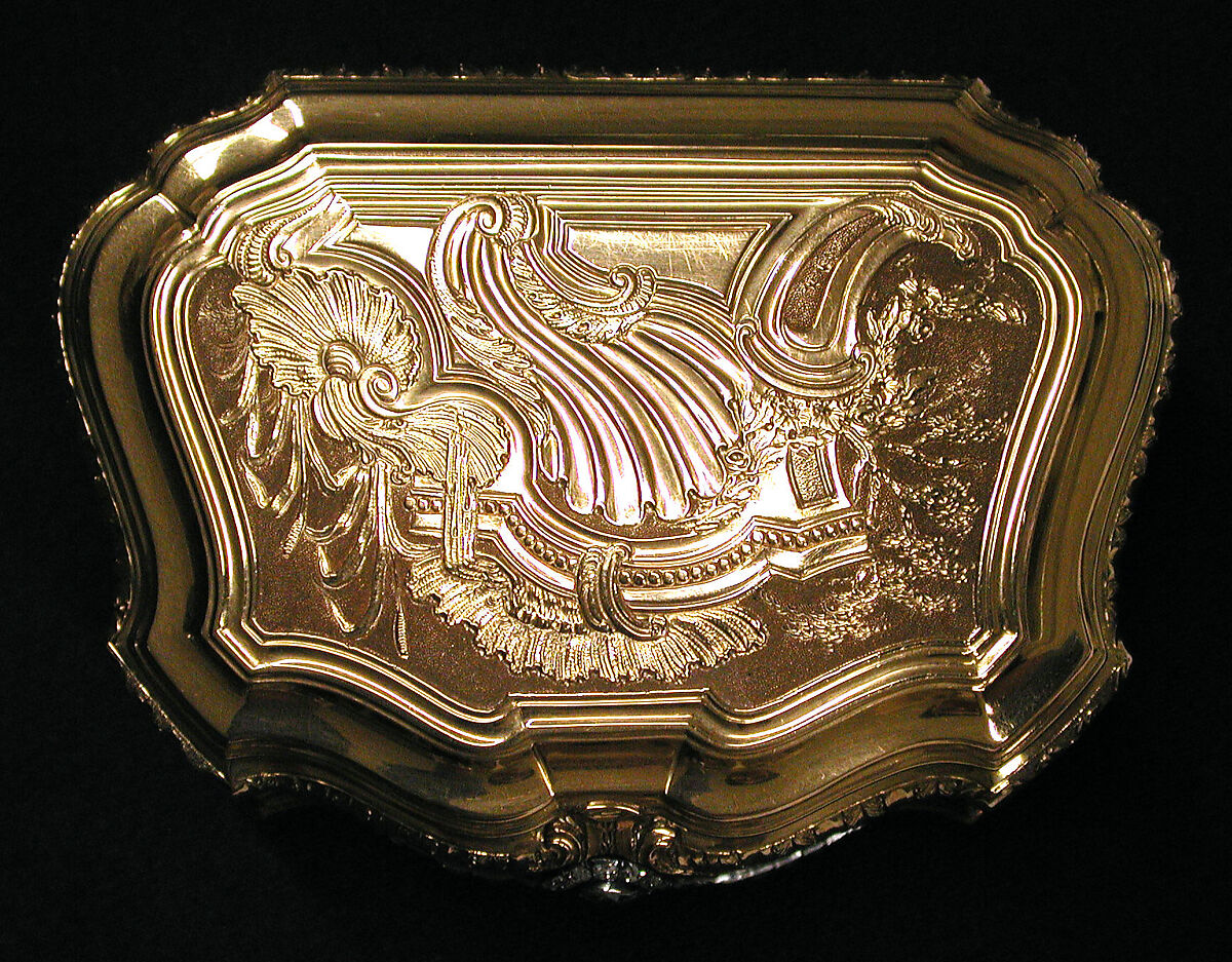 Snuffbox, Daniel Govaers (or Gouers) (French, master 1717, active 1736), Gold, diamonds, French, Paris