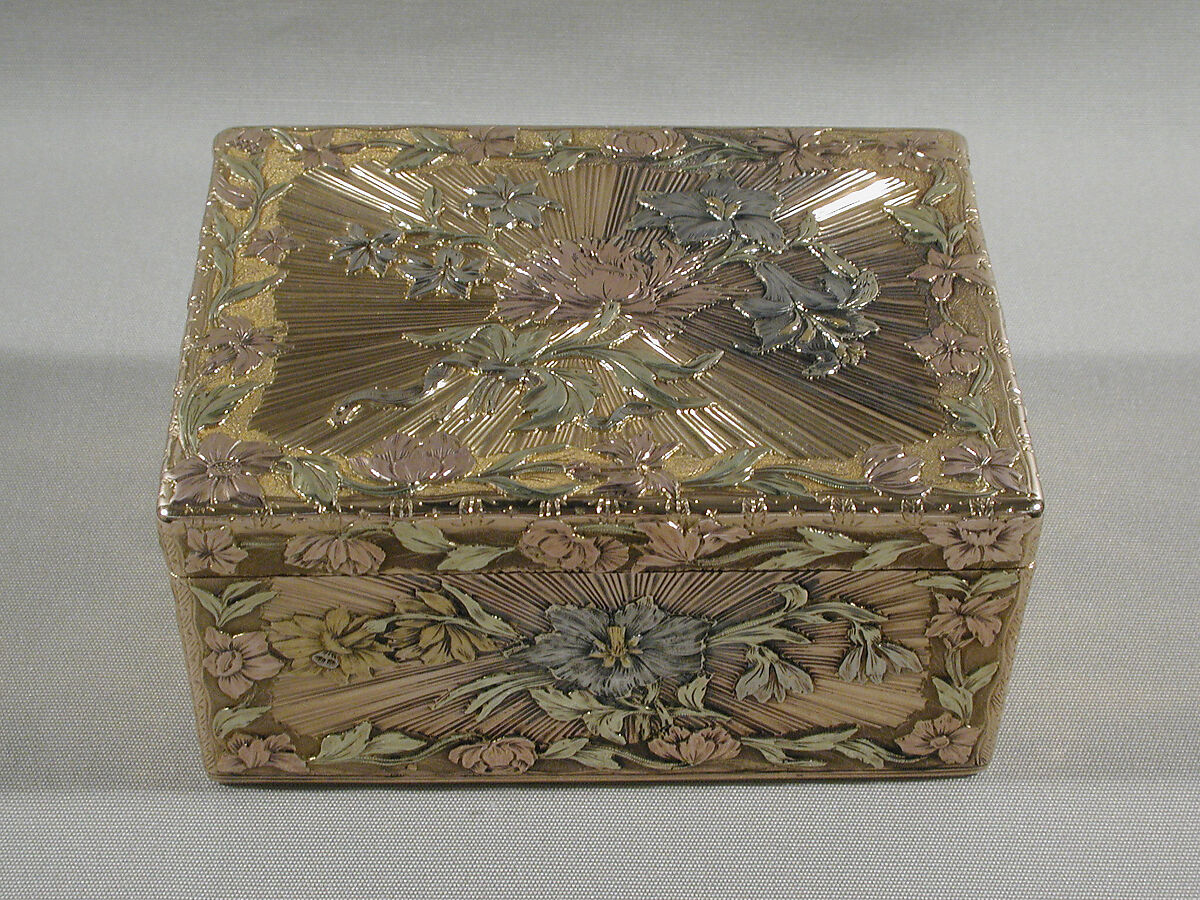 Snuffbox, Gold, French, Paris 