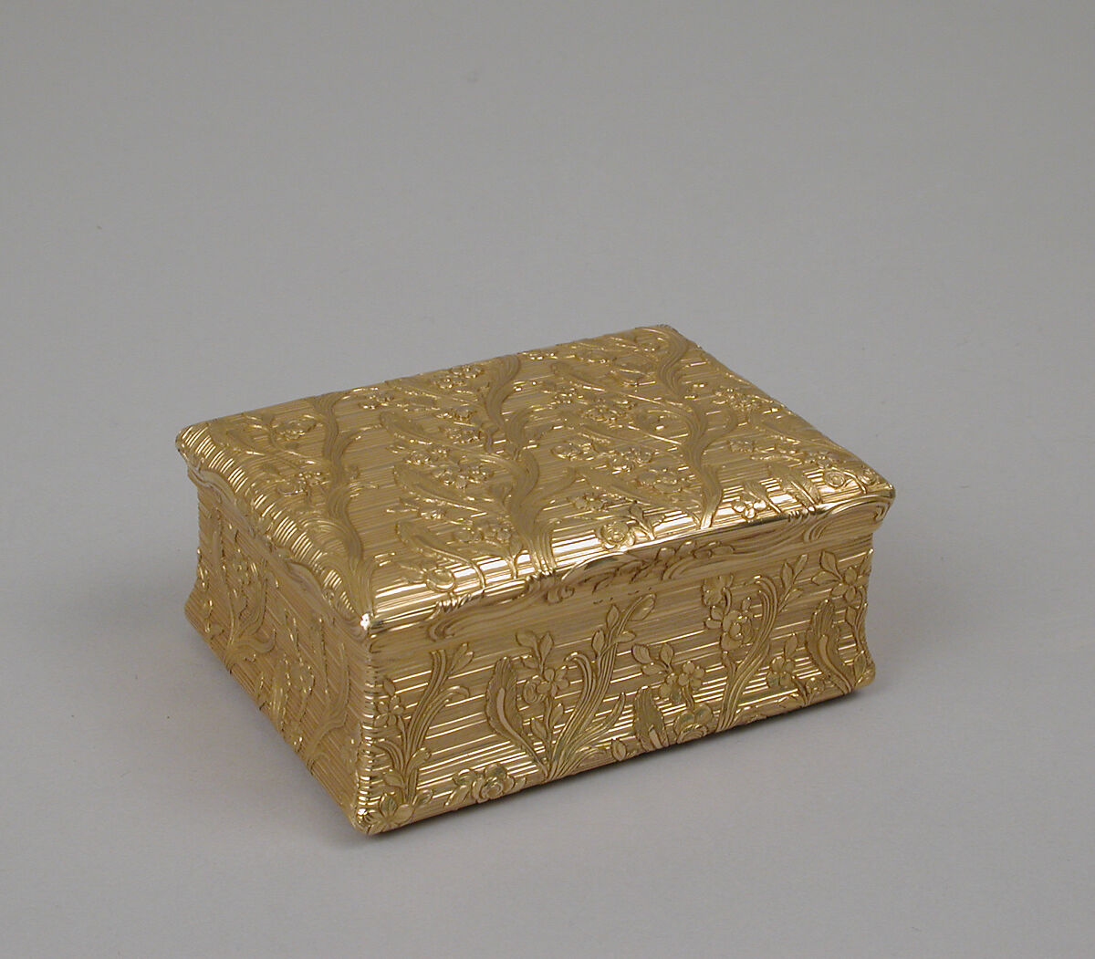 Snuffbox, Probably by Thomas-Louis Lévesque (master 1720, retired 1748/9), Gold, French, Paris 