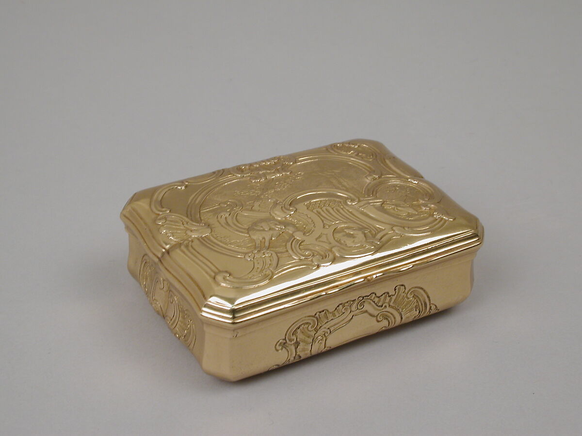 Box, Gold, French, Paris 