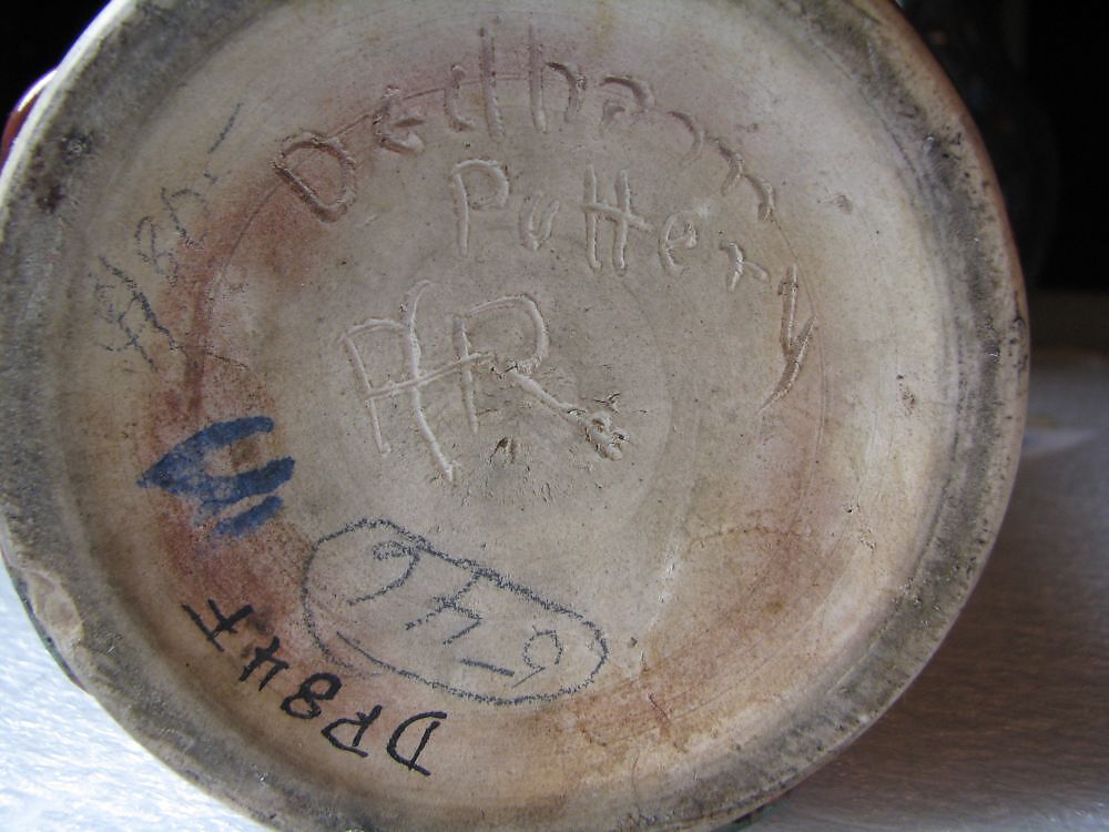 Vase, Dedham Pottery (1895–1943), Stoneware, American