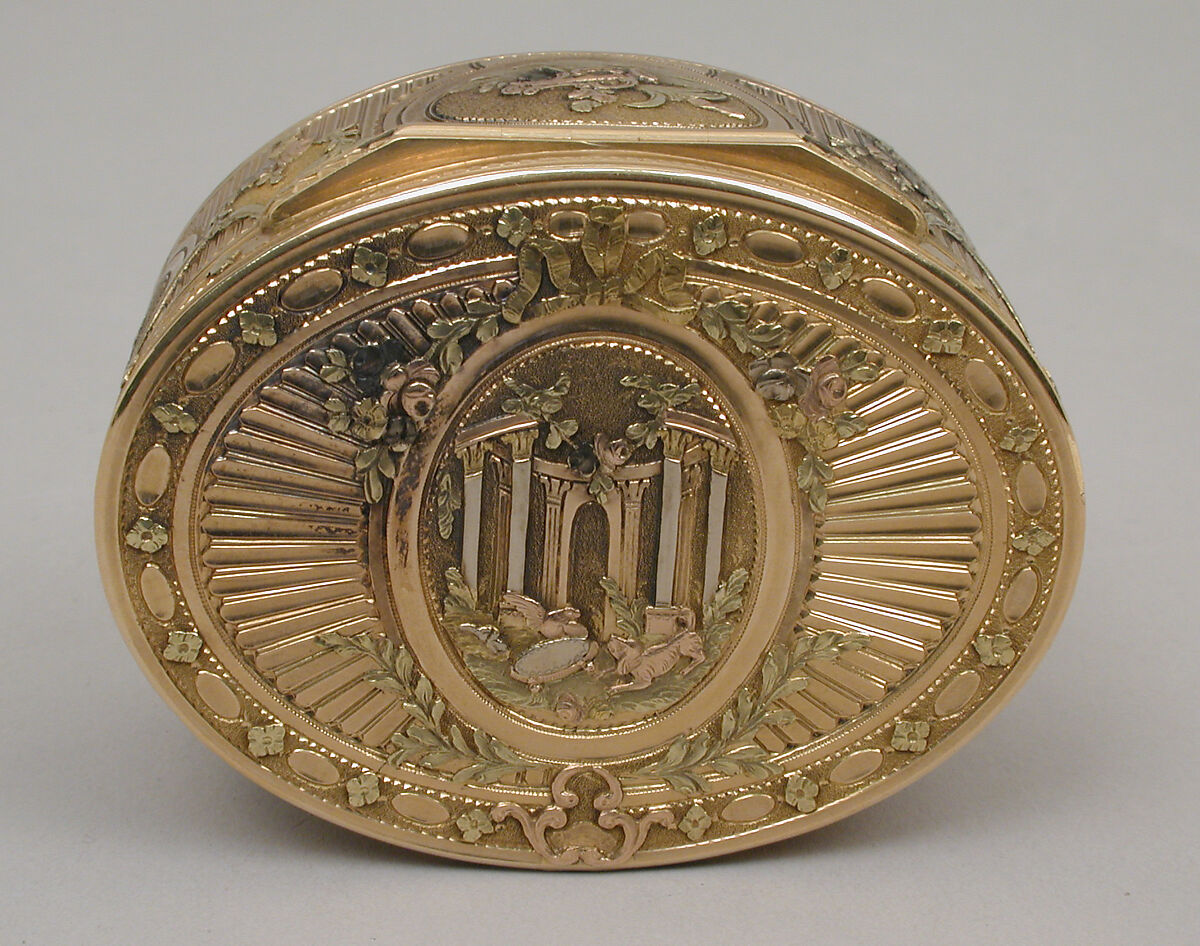 Snuffbox, D.M.C., Switzerland, Gold, Swiss