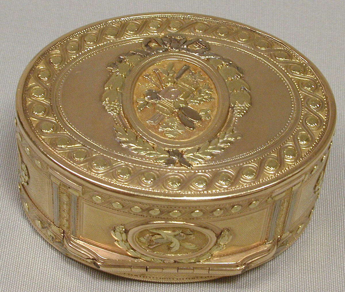 Box, Pierre-François-Mathis de Beaulieu (apprenticed 1752, master 1768, active until 1792), Gold, French, Paris 