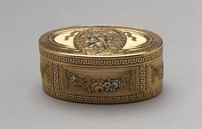 Snuffbox, Jean Georges (or George) (master 1752, died 1765), Gold, French, Paris 