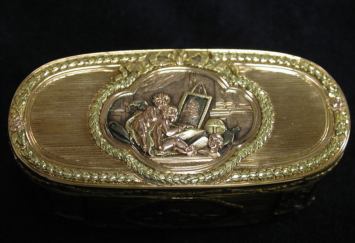 Snuffbox, F. M., Switzerland, Gold, Swiss 