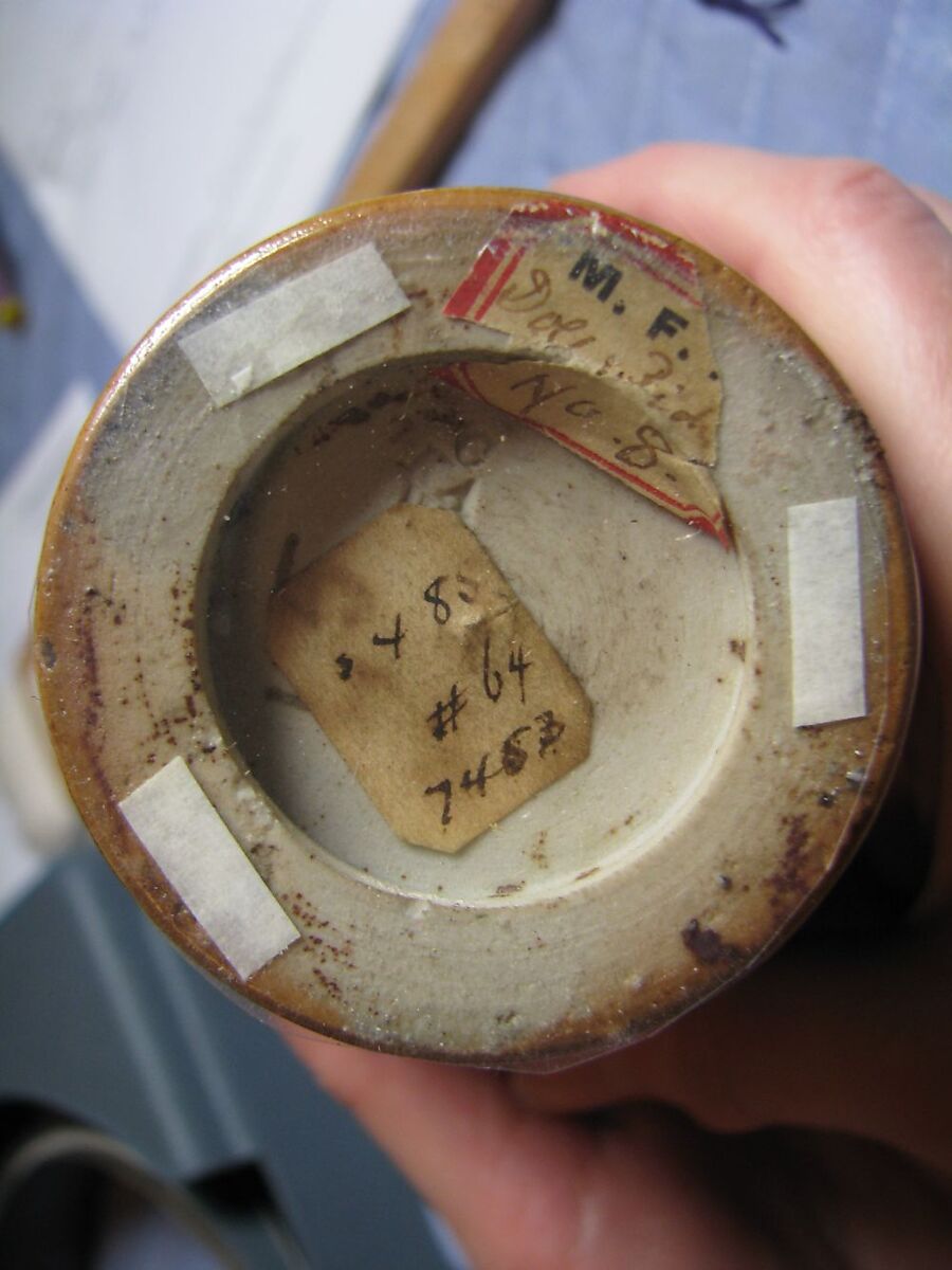 Vase, Chelsea Keramic Art Works (1872–1889), Stoneware, American